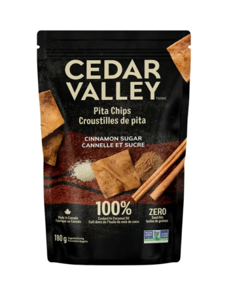 Cedar Valley Gourmet Cinnamon Sugar Pita Chips