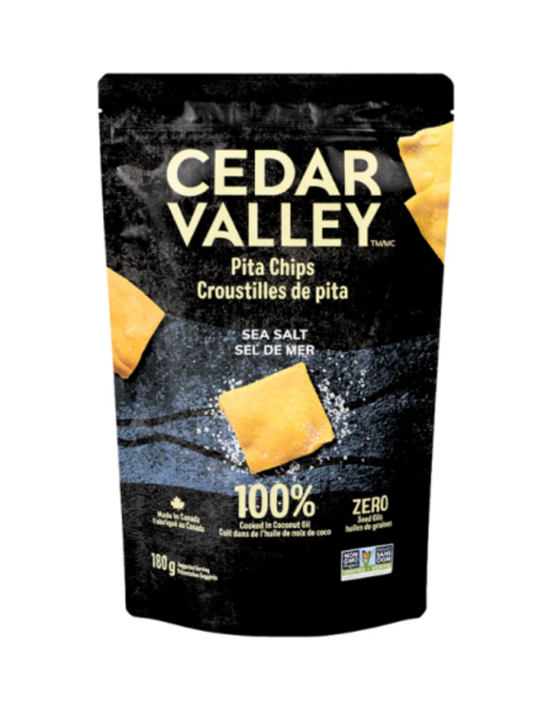 Cedar Valley Gourmet Sea Salt Pita Chips