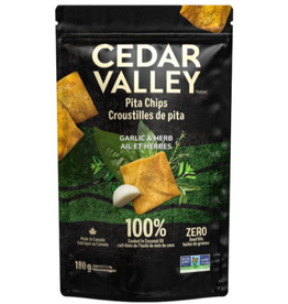 Cedar Valley Gourmet Garlic and Herb Pita Chips