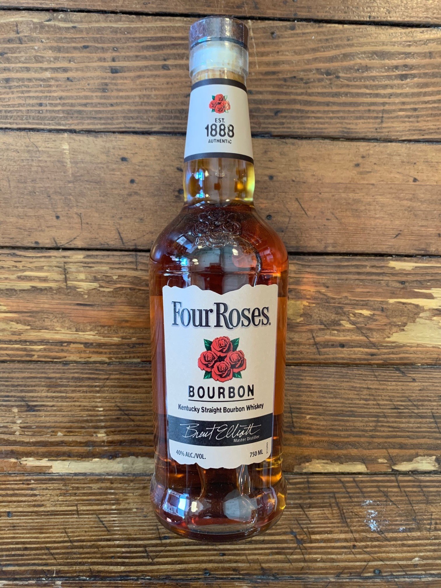 Four Roses Yellow Label Bourbon Whiskey - 750 ml bottle