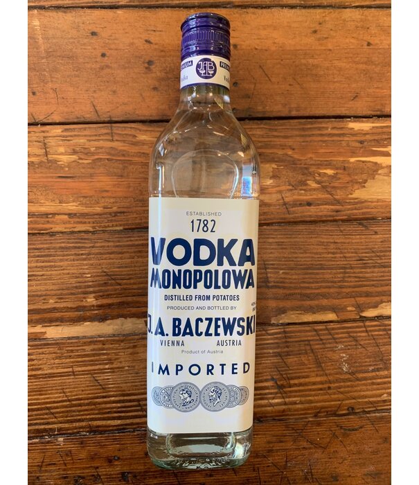 J.A. Baczewski — Monopolowa Monopolowa, Vodka