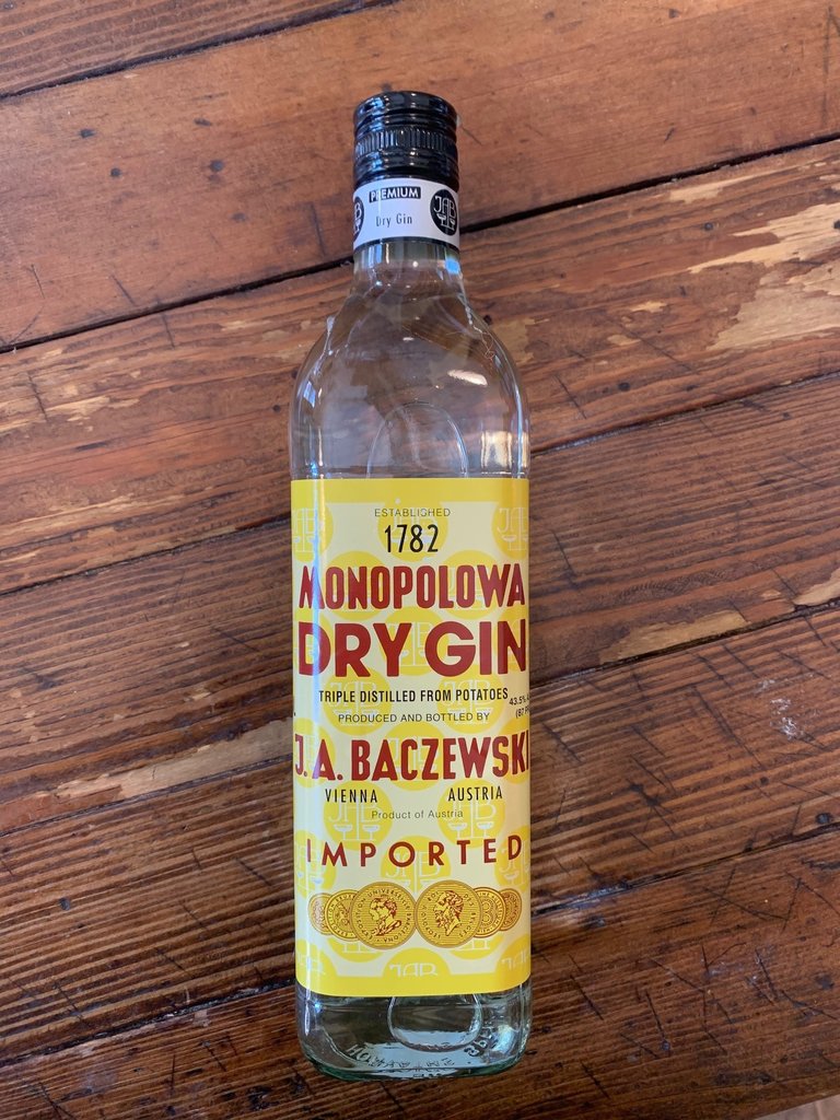 Monopolowa, Dry Gin, 750 mL