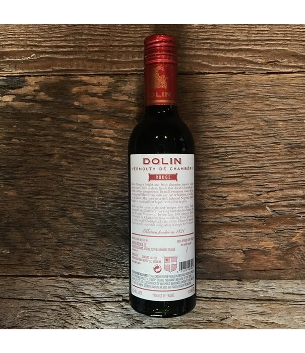 Dolin Dolin, Vermouth de Chambéry Rouge 375 mL