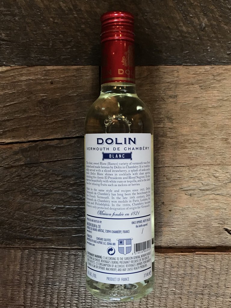 Dolin, Vermouth de Chambéry Blanc 375 mL