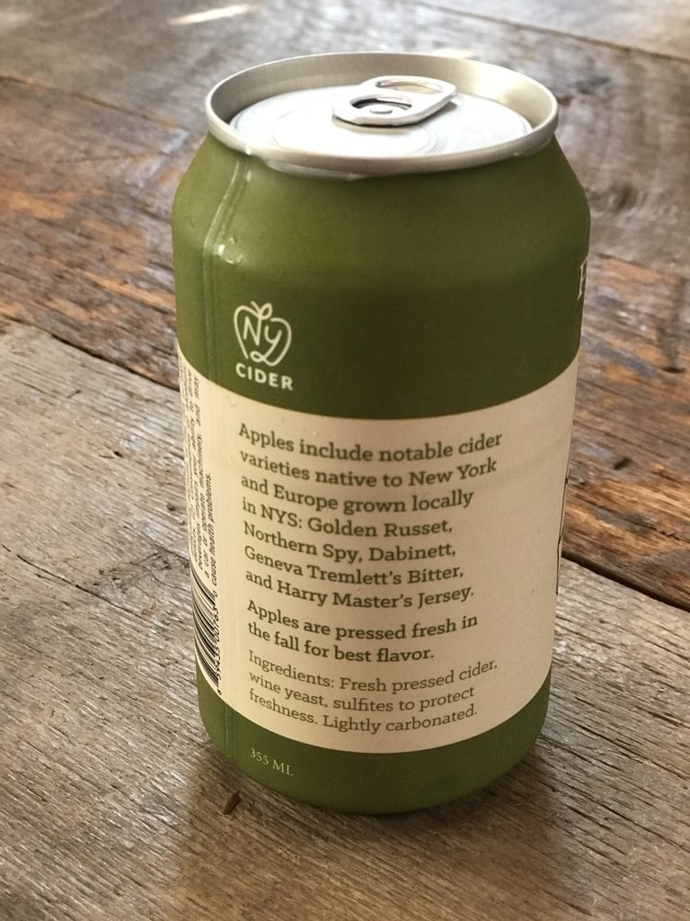 Phonograph, Harvest Cider Un-Sweet (NV) Can