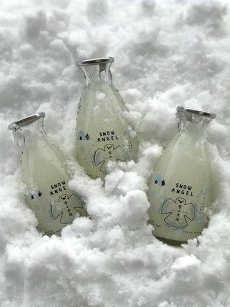 Oka Brewery, Yuki no Tenshi Snow Angel Nigori Sake, 180 mL, CUP