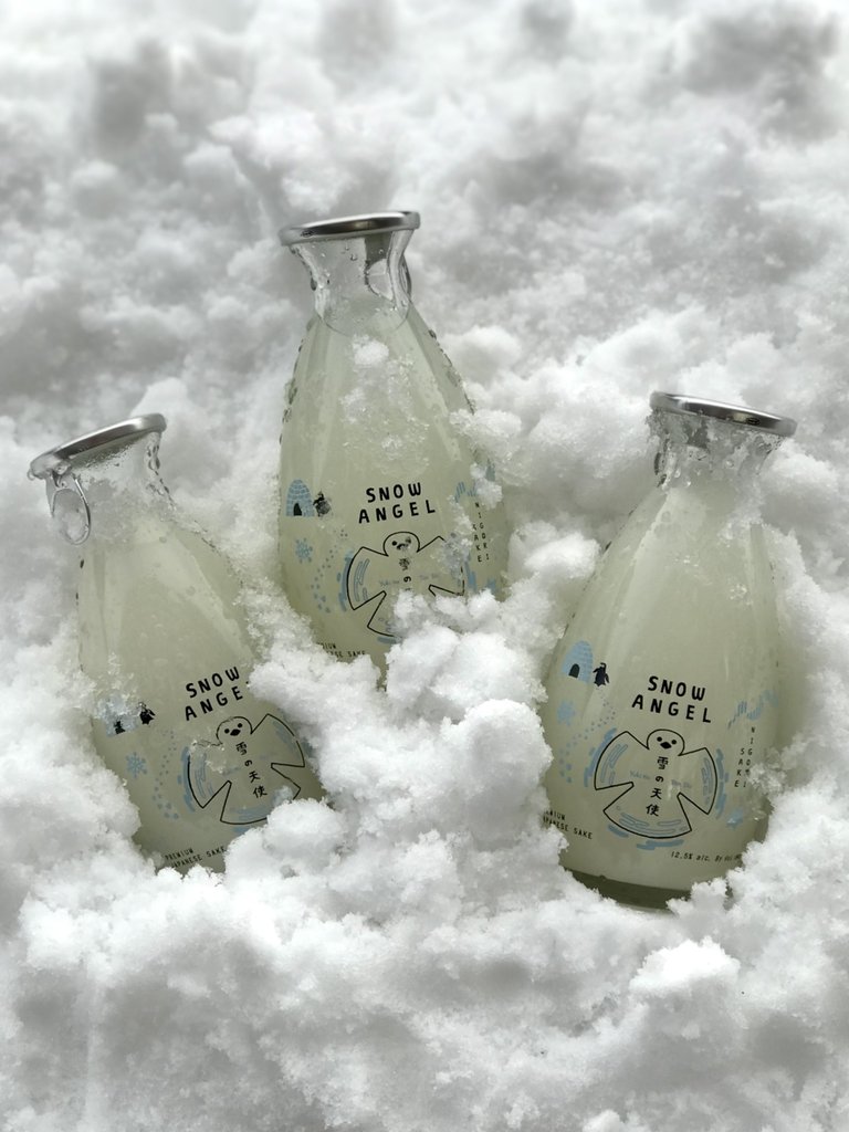 Oka Brewery, Yuki no Tenshi Snow Angel Nigori Sake, 180 mL, CUP