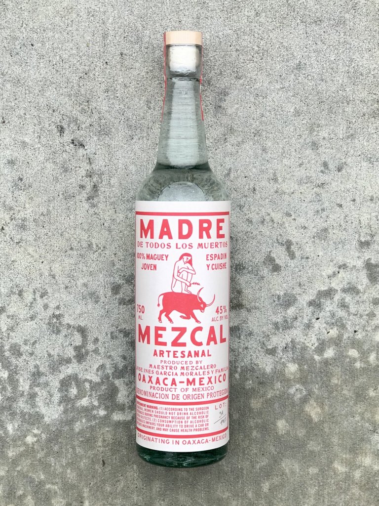 Madre Mezcal, Espadin y Cuixe Artesanal 100% Agave