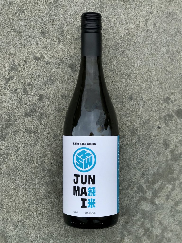 Kato Sake Works,  Junmai Sake, 750 mL