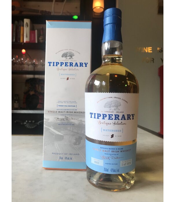 Tipperary Boutique Distillery, Boutique Selection Watershed Single Malt Irish Whiskey Limited Edition