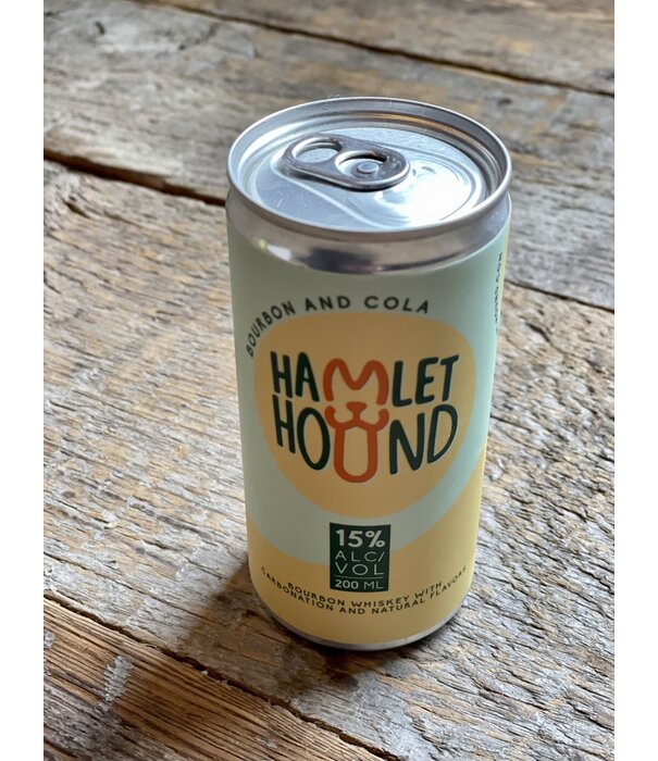 Hamlet Hound, NY Bourbon & Cola, 200mL can