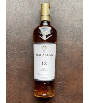 The Macallan, 12 Years Old Double Cask Highland Single Malt Scotch Whisky 750 mL