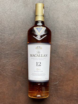 The Macallan, 12 Years Old Double Cask Highland Single Malt Scotch Whisky 750 mL