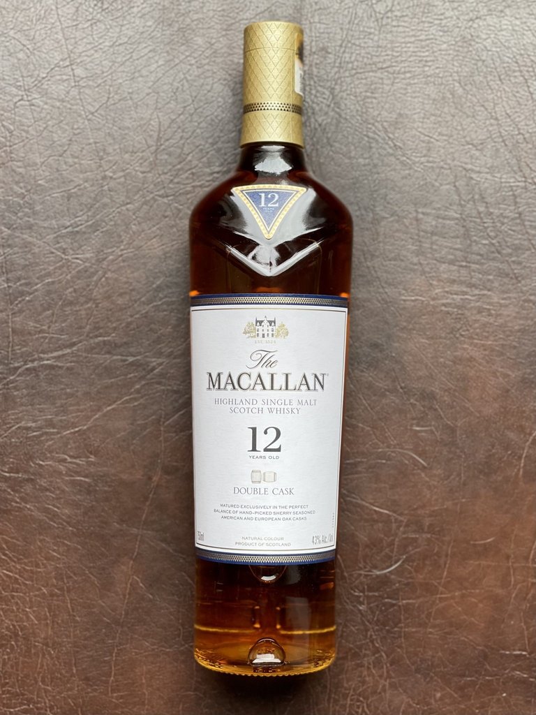 The Macallan, 12 Years Old Double Cask Highland Single Malt Scotch Whisky 750 mL