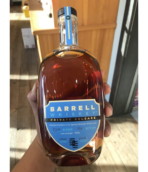 Barrell Craft Spirits,  Cask Strength Whiskey In St Agrestis Brookyln Amaro Cask 750 mL