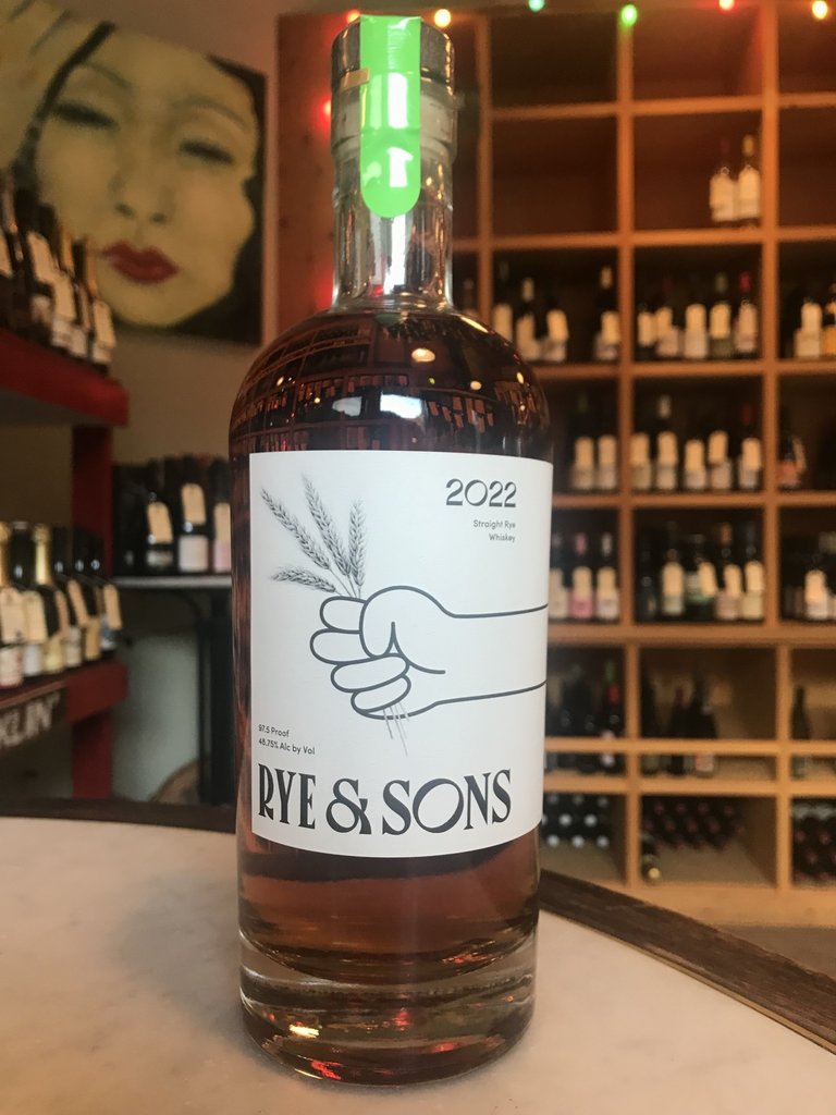 Rye & Sons, Straight Rye Whiskey (2022)