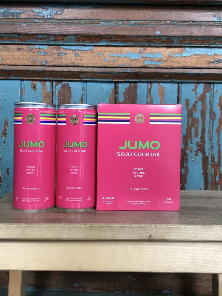 Jumo Soju Cocktail Peach Lychee Rose