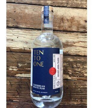 Ten to One, Caribbean White Rum, 750 mL