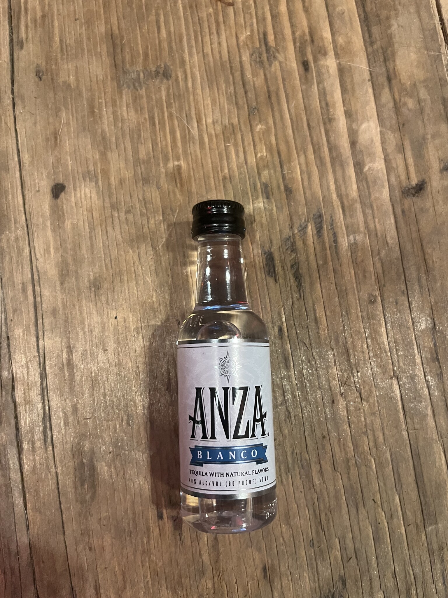 Anza, Tequila Blanco, 50 mL, nip DANDY WINE & SPIRITS