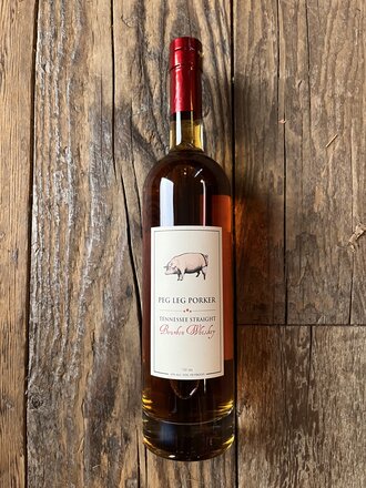 Peg Leg Porker, White Label Bourbon, 750 mL