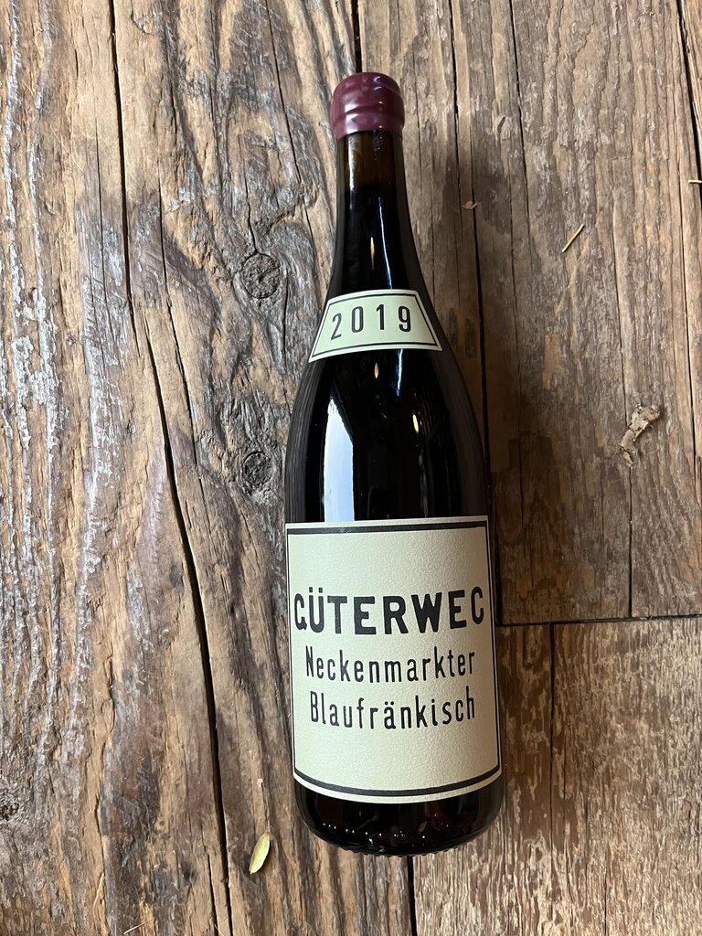 Kolfok "Güterweg" Neckenmarkter Blaufrankisch (2019), KARAKTERRE
