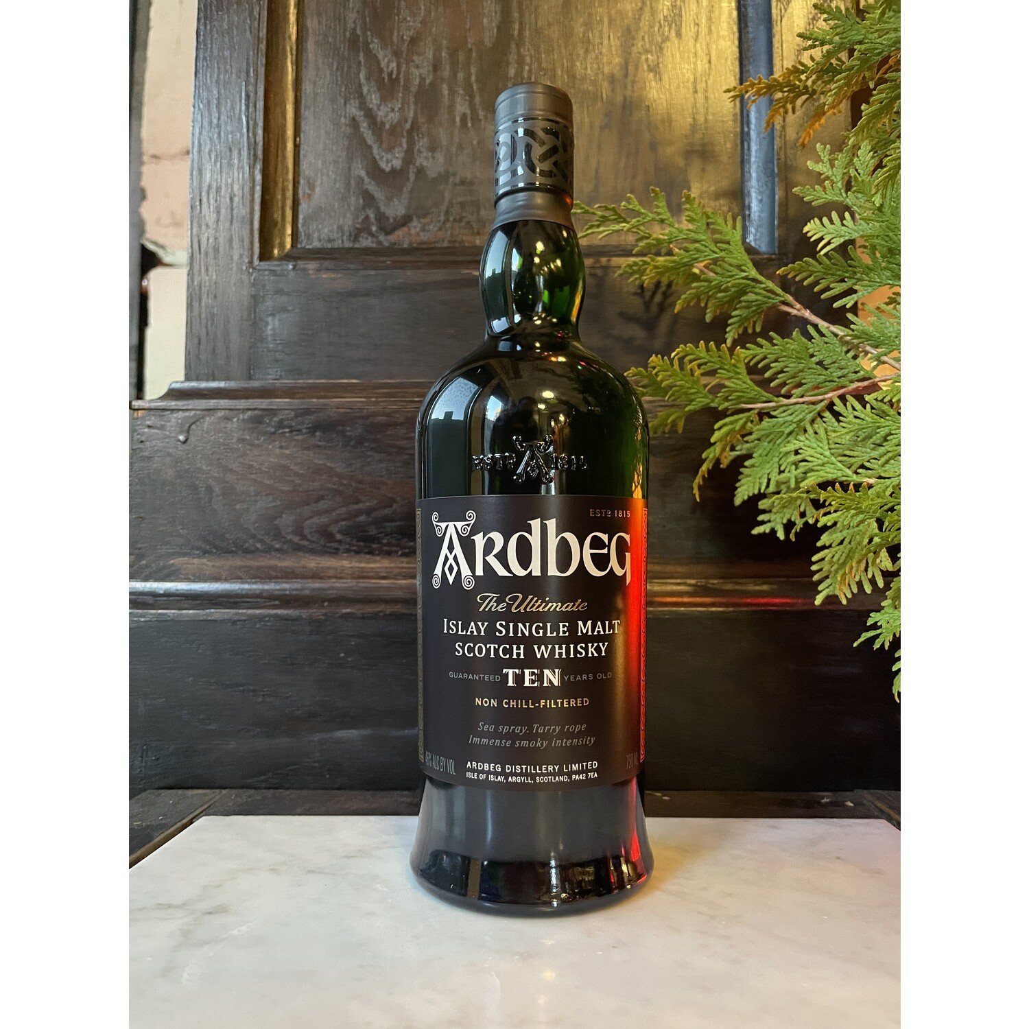 Ardbeg Distillery Ardbeg, 10 Year Single Malt Scotch Whisky, 750mL