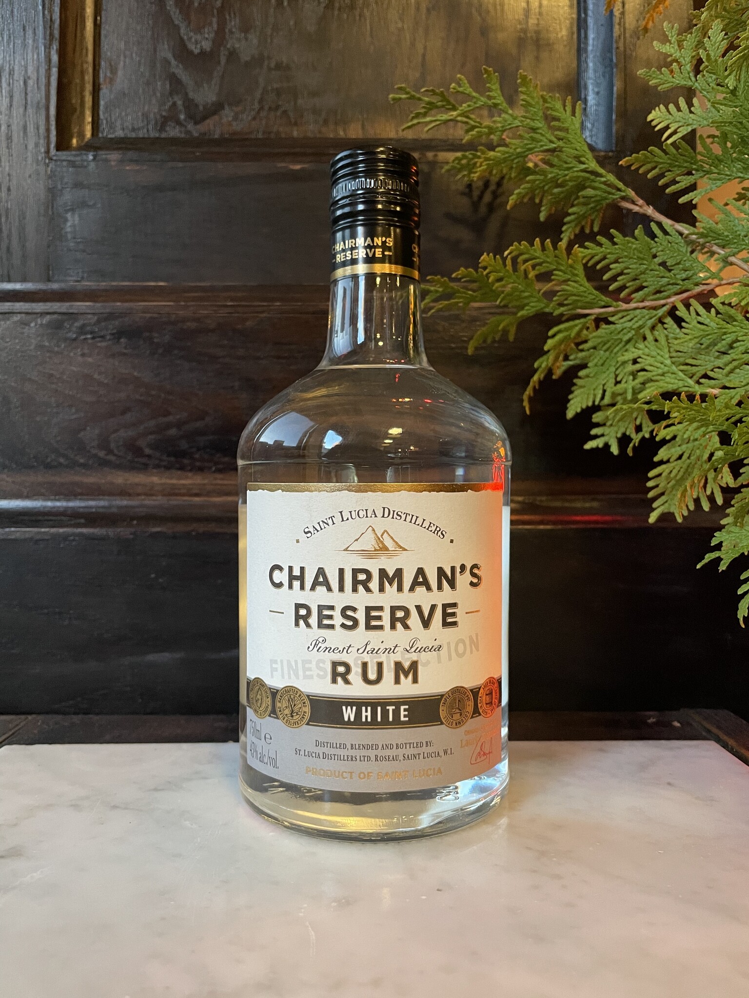 Chairman's Reserve, White Rum, 750 mL - DANDY WINE & SPIRITS