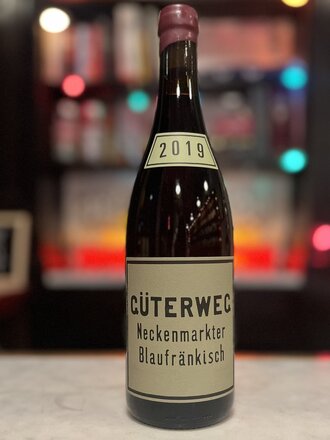 Kolfok "Güterweg" Neckenmarkter Blaufrankisch (2019), KARAKTERRE