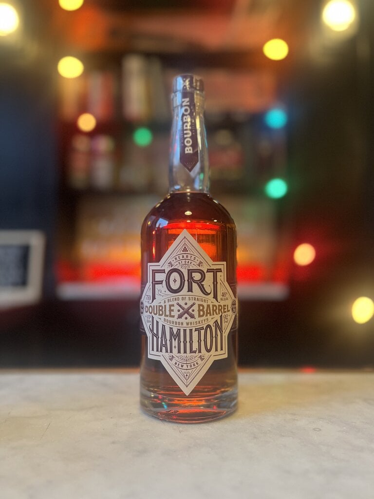 Fort Hamilton 'Double Barrel' Bourbon Whiskey, 750 mL