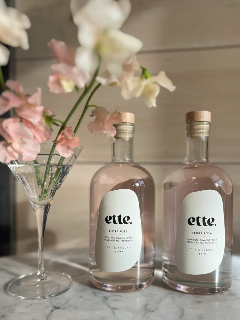 Ette Spirits, Flora Rosa Vodka 750 mL
