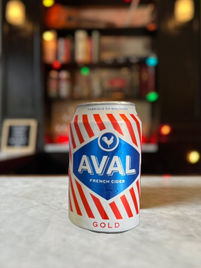 AVAL Cider, Gold French Cider Can