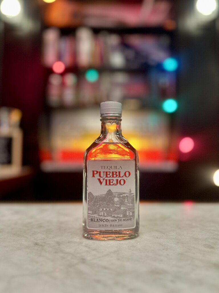 Pueblo Viejo, Tequila Blanco, 200 mL