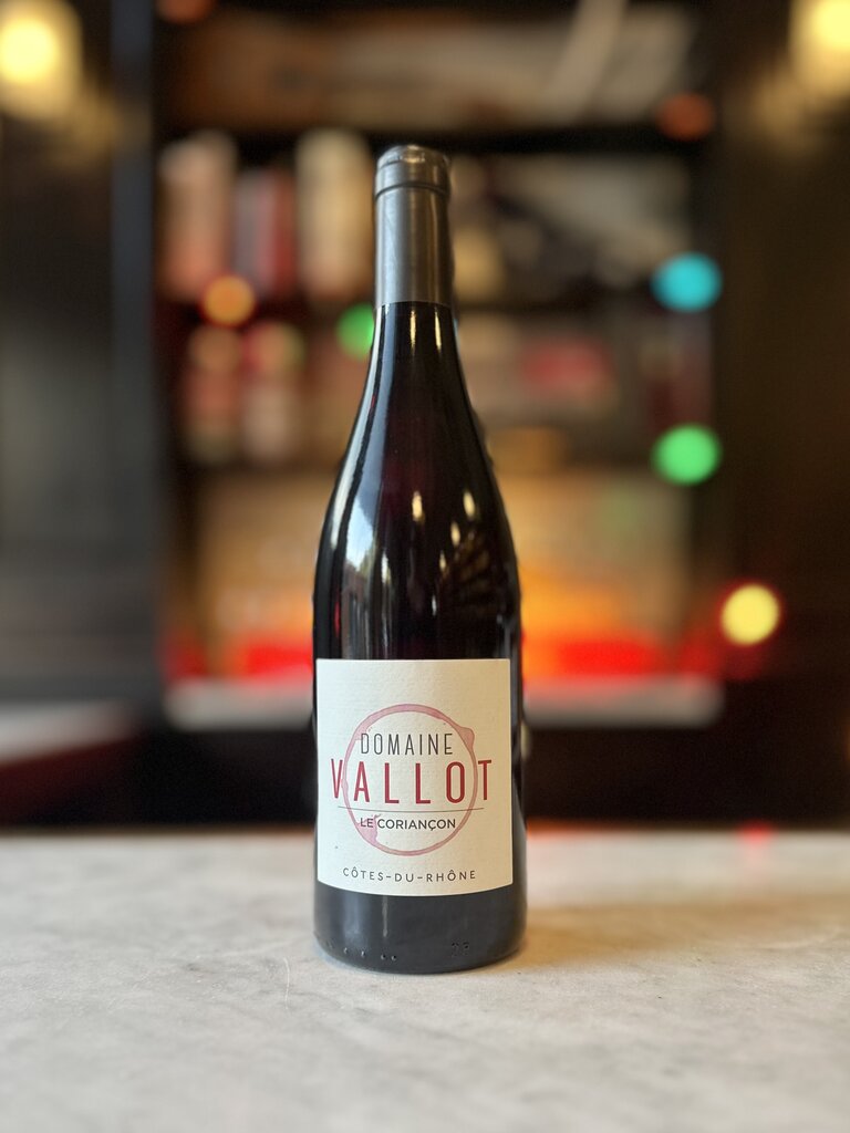 Domaine Vallot, Côtes du Rhône Le Coriançon 2021