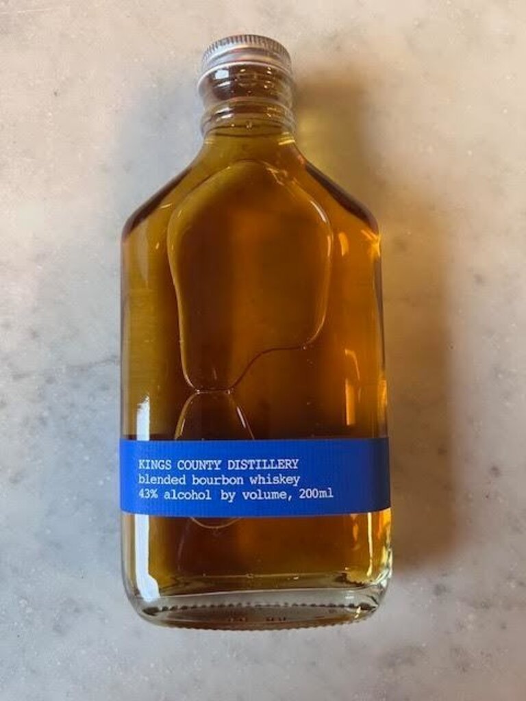 Kings County Distillery, Blended Bourbon Whiskey, 200 mL