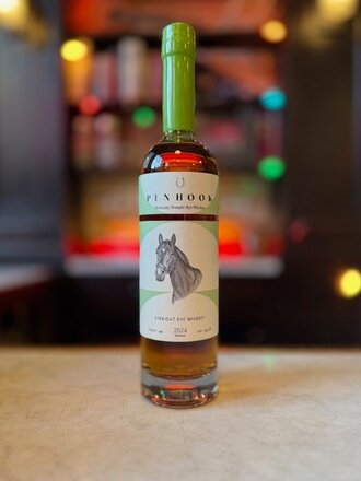 Pinhook, 2025 Straight Rye Whiskey, GREEN WAX, 750 mL