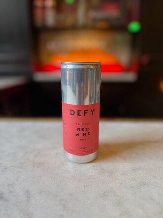 Defy Wine, Red Wine, 250 mL, can