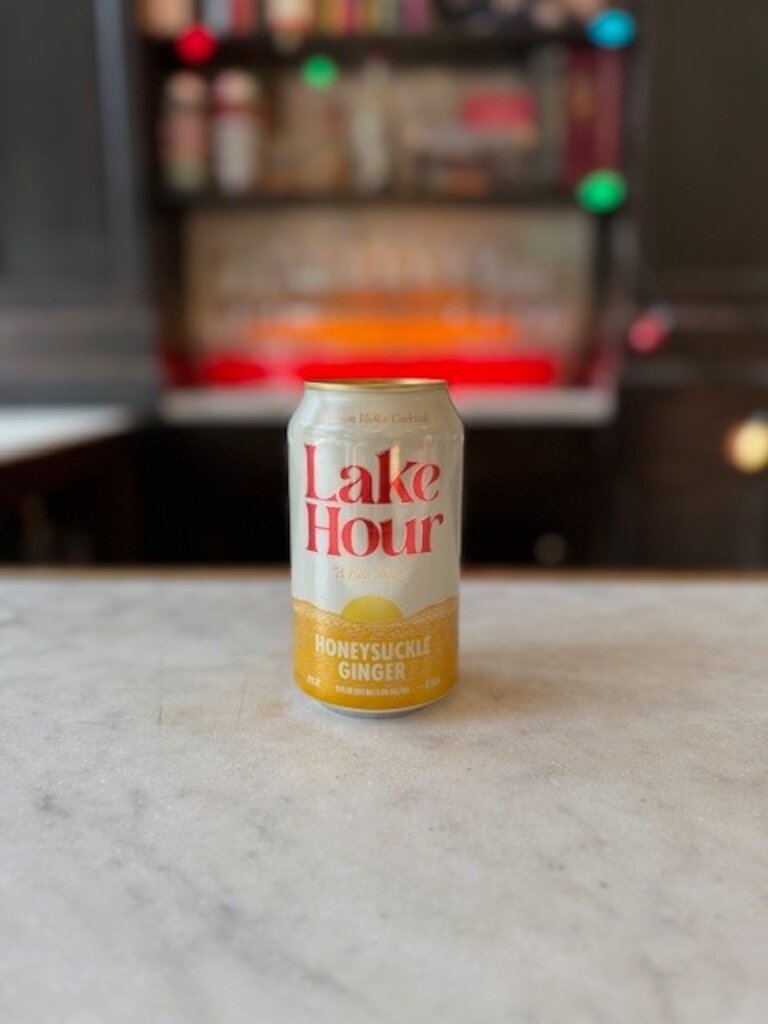 Lake Hour Honeysuckle Ginger Vodka Cocktail Can