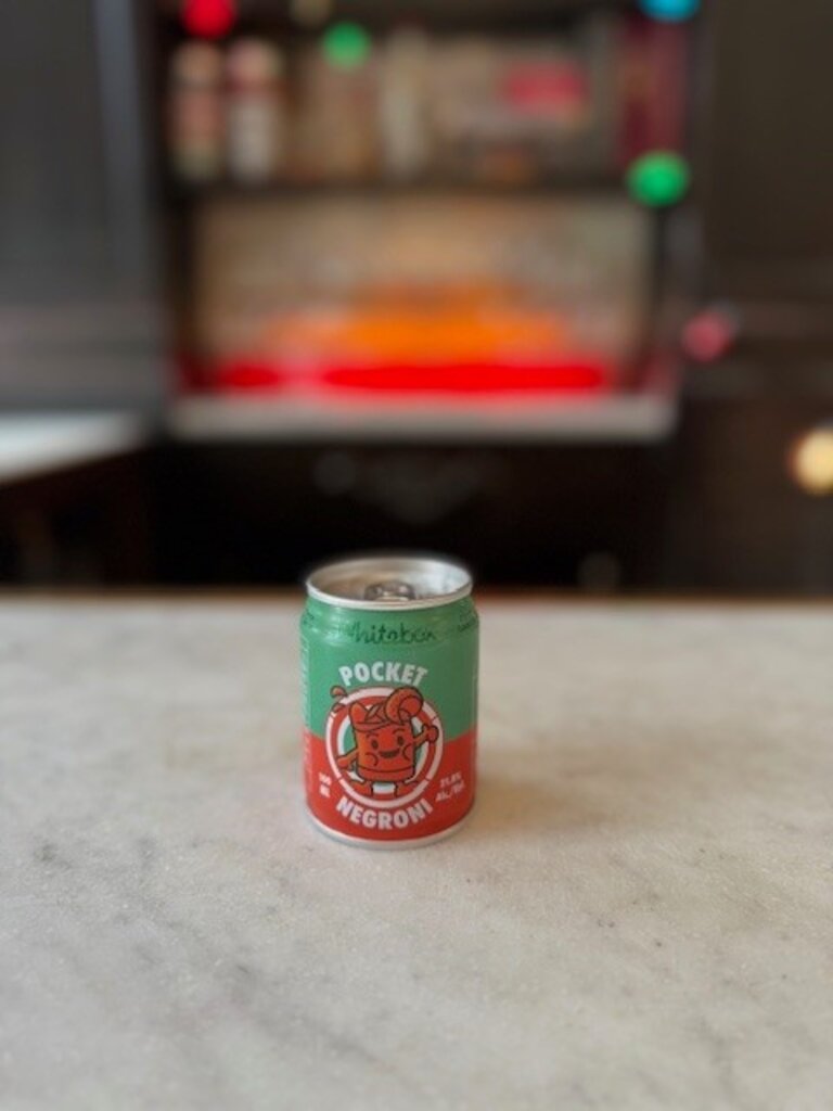 Whitebox Cocktails, Pocket Negroni, 100 mL, can