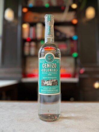 Lagrimas de Dolores, Cenizo Colonial Temoaya Mezcal Joven, 700 mL