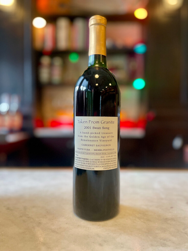 Taken From Granite, Cabernet Sauvignon 'Swan Song' (2001)