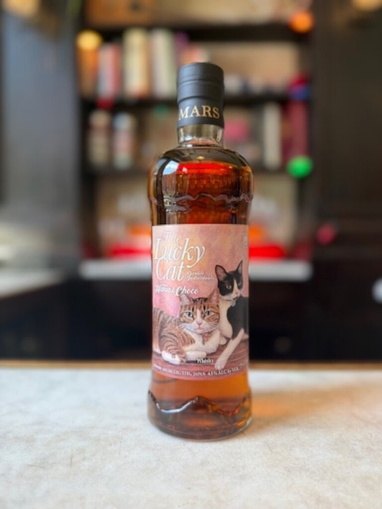 Mars Shinshu Distillery, The Lucky Cat Double Individuals Hana & Choco Whisky, 750 mL