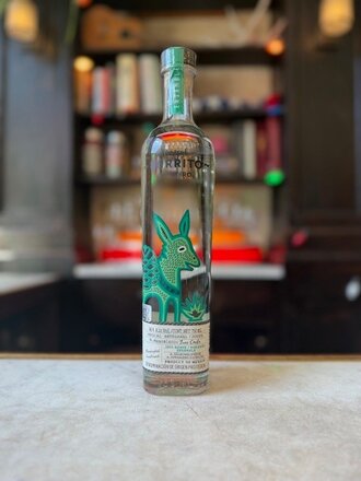 Burrito Fiestero Mezcal, Small Batch Ensamble Joven Mezcal, 750 mL