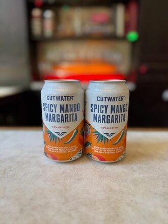 Cutwater Spicy Mango Margarita, 12 oz Can