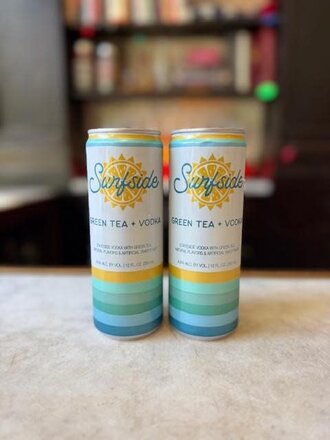 Surfside, Green Tea + Vodka, 12 oz, can