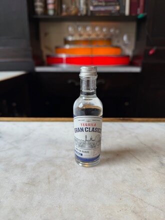 Campo Azul, Tequila Blanco Gran Clasico, 50 mL, nip