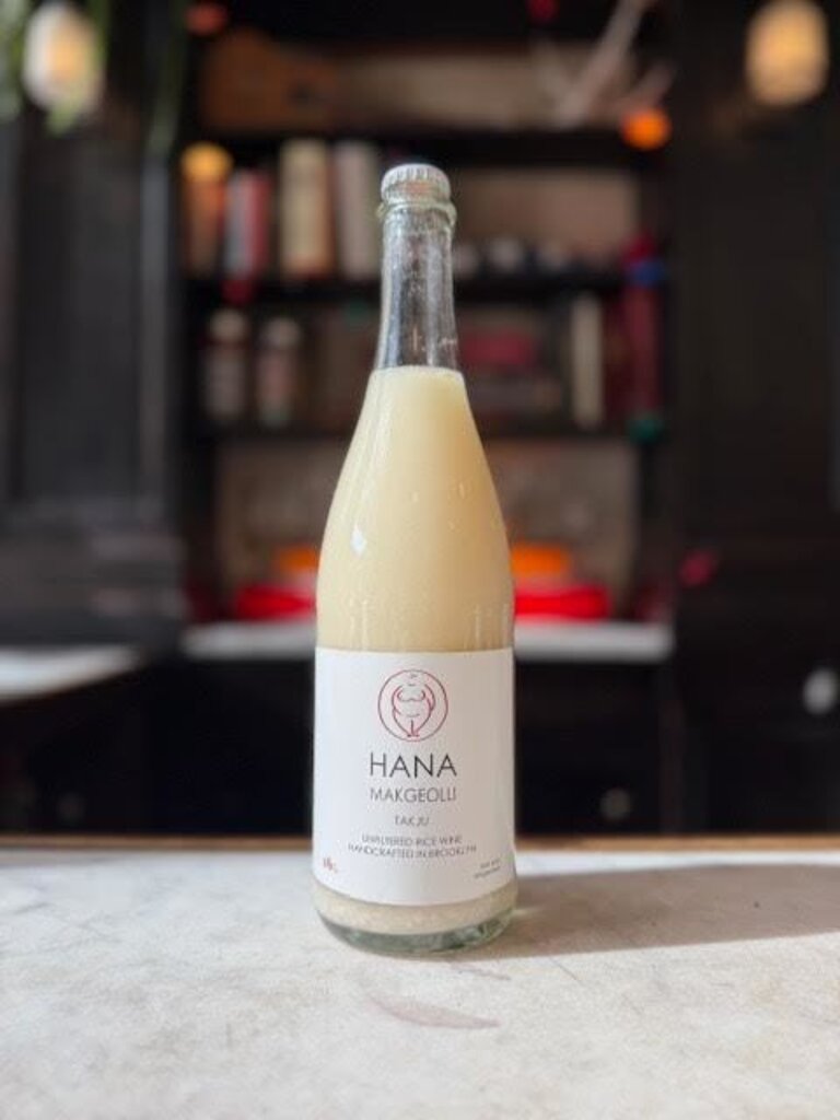 Hana Makgeolli, 'Takju 16' Unfiltered Rice Wine, 750 mL