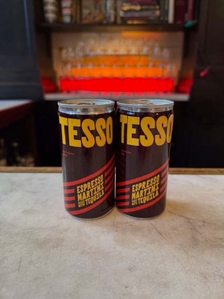 Tesso, Espresso Martini with Tequila, 200 mL, can