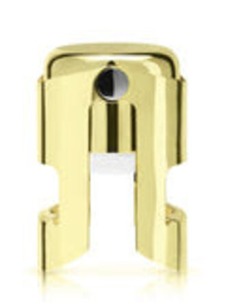 TRUE Fizz Gold Champagne Stopper