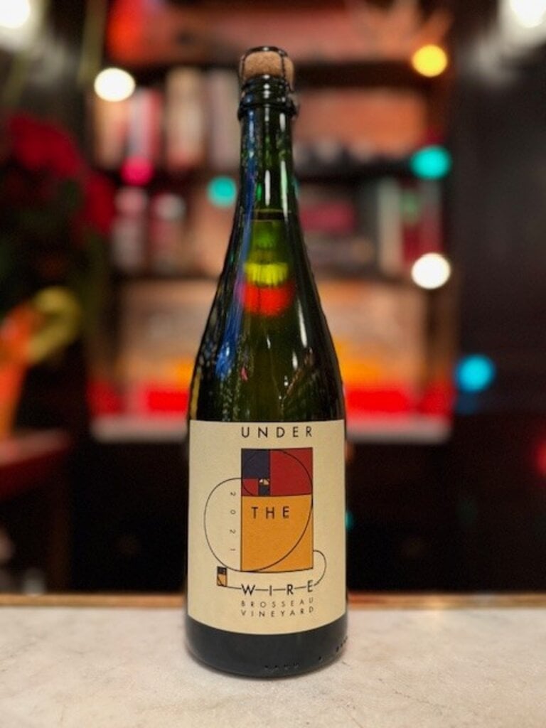 Under the Wire, Sparkling Chardonnay, Brousseau Vineyard (2021)