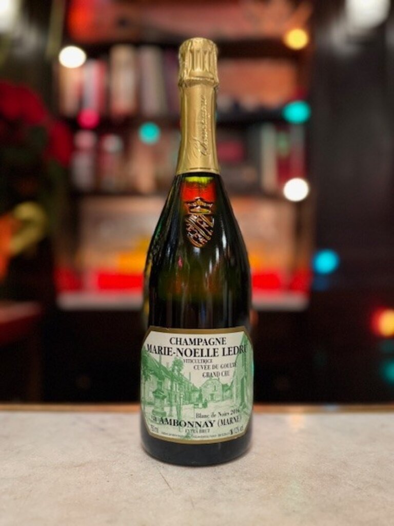 Champagne Marie-Noelle LeDru, 'Cuvée de Goulté' Grand Cru Blanc de Noirs (2014)